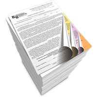 NCR Carbonless Forms Black Ink